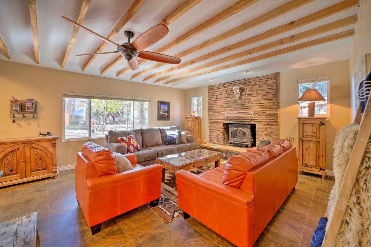 Cozy Cabin Retreat With Patio And Fenced Yard Payson Esterno foto