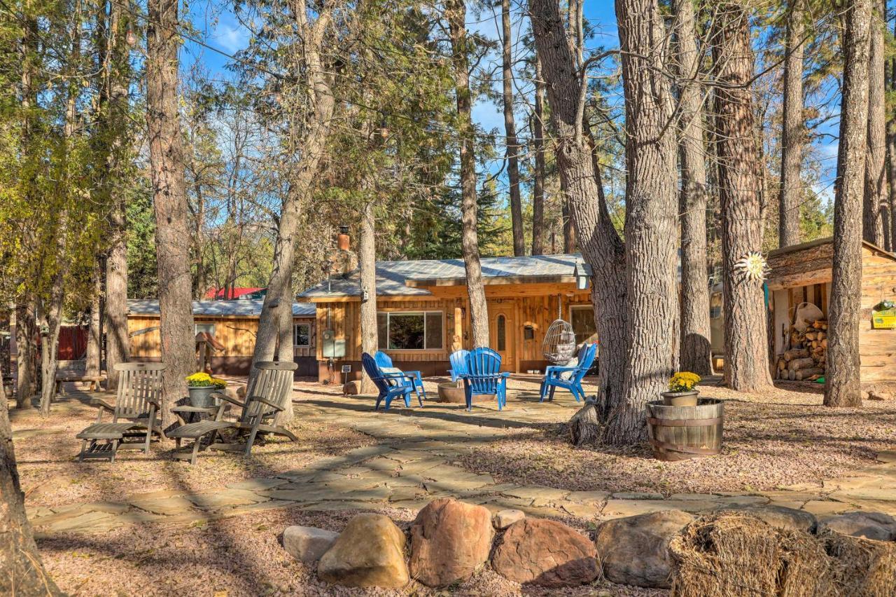 Cozy Cabin Retreat With Patio And Fenced Yard Payson Esterno foto