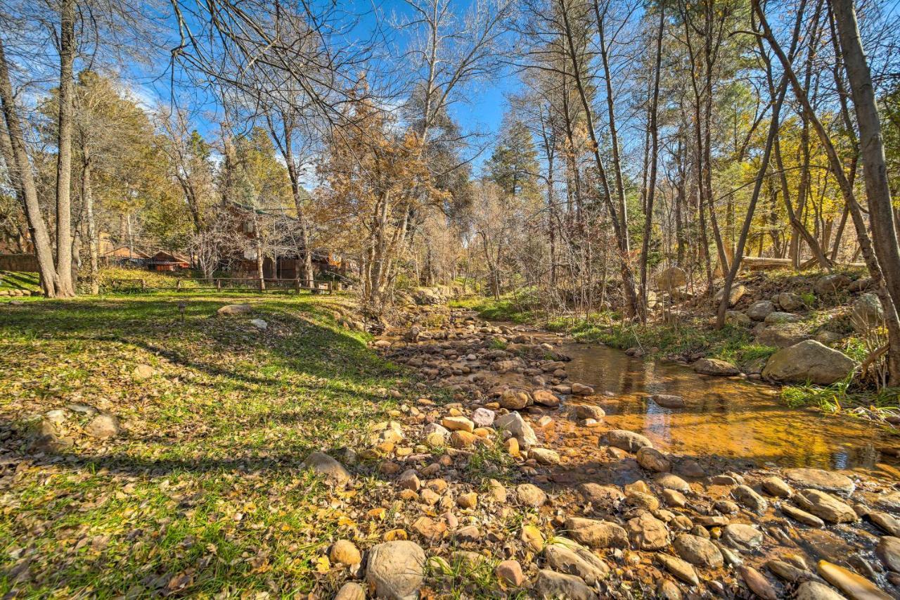 Cozy Cabin Retreat With Patio And Fenced Yard Payson Esterno foto